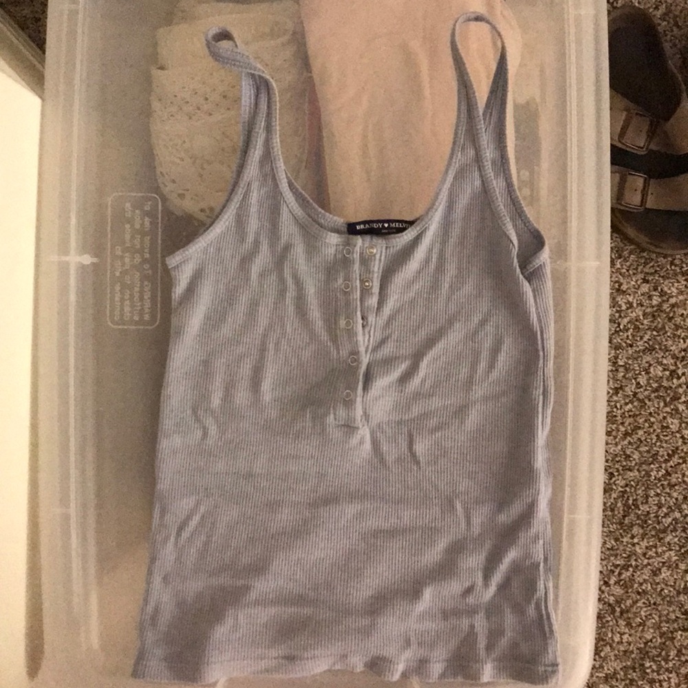 BLUE BRANDY TANK